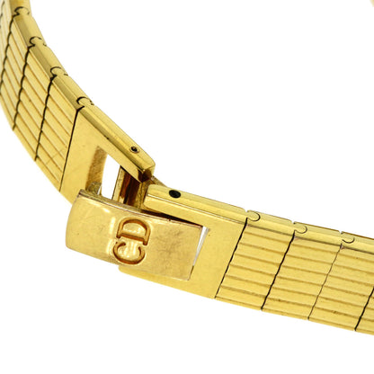 CHRISTIAN DIOR Round face Watches 3051 Gold Plated/Gold Plated Ladies