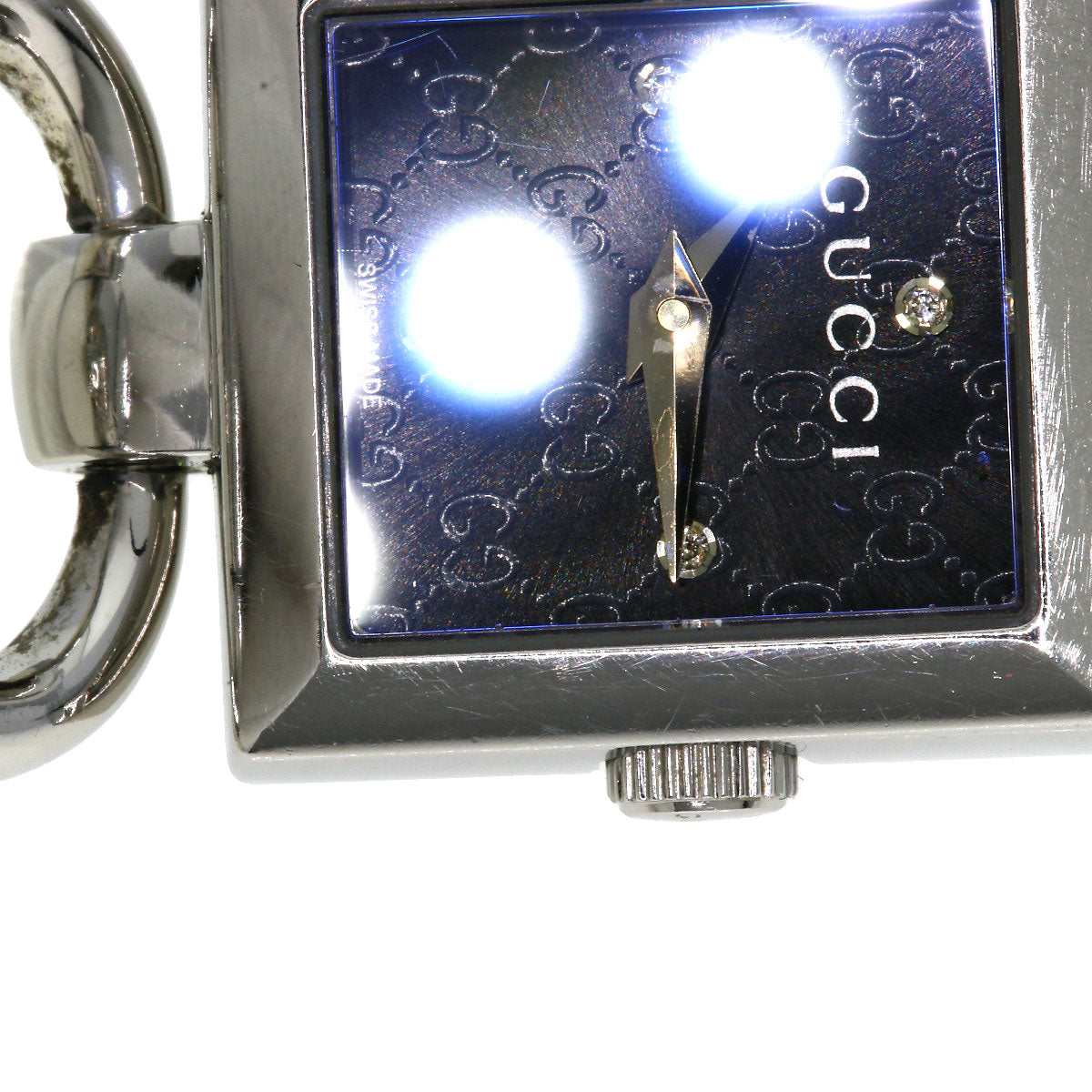 GUCCI Tornavoni 4PDiamond Watches 120 Stainless Steel/Stainless Steel Ladies