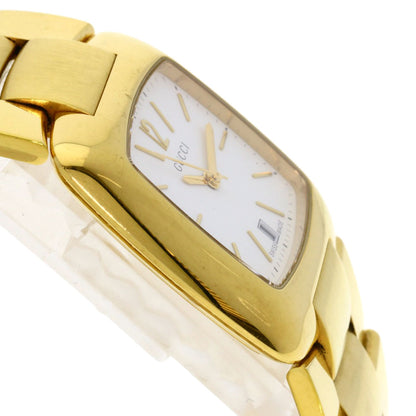 GUCCI Square face Watches 8500M Gold Plated/Gold Plated mens