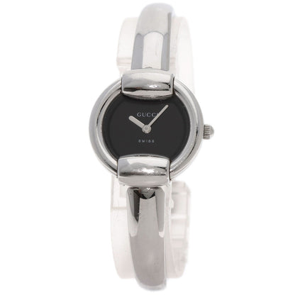 GUCCI Round face Watches 1400L Stainless Steel/Stainless Steel Ladies