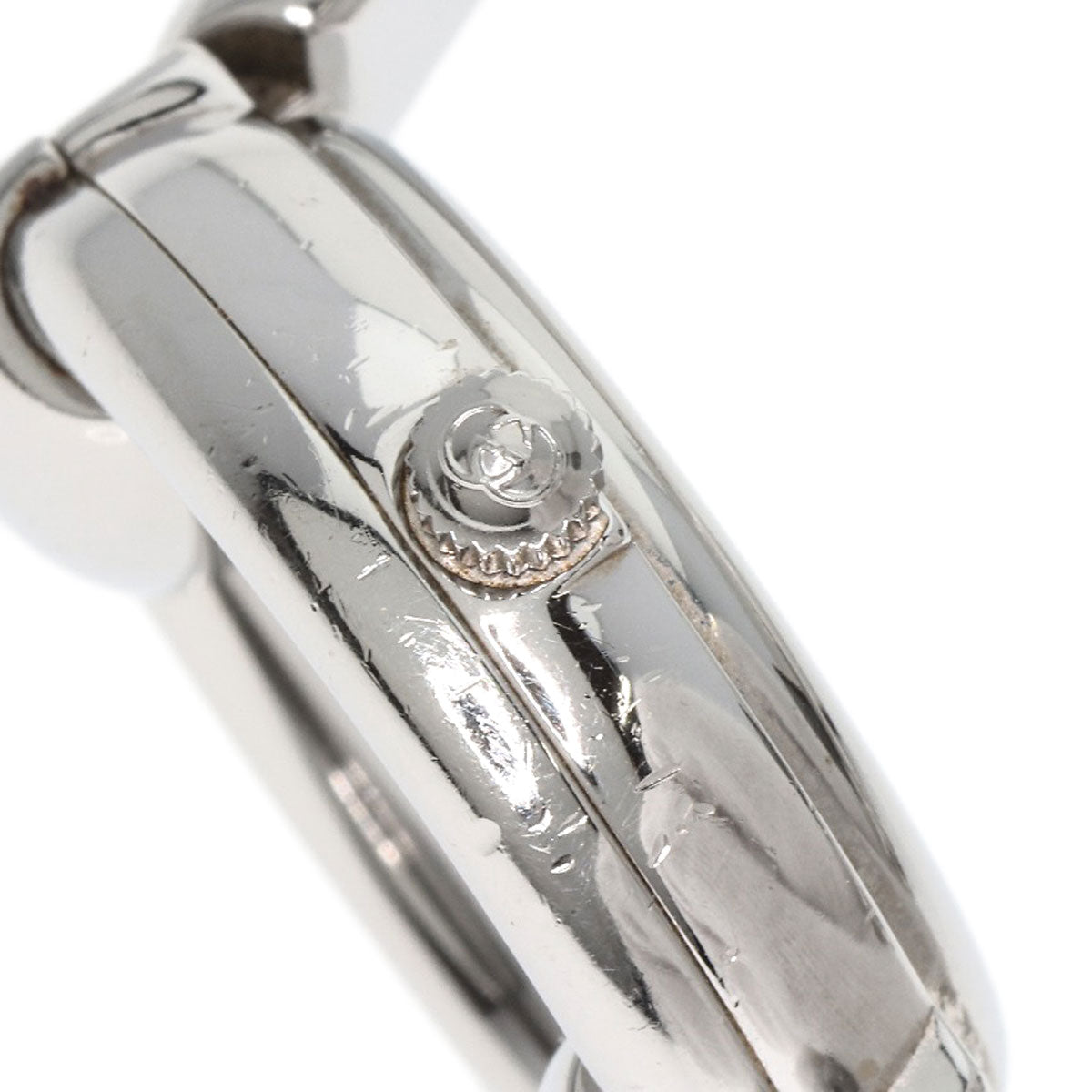 GUCCI Round face Watches 1400L Stainless Steel/Stainless Steel Ladies