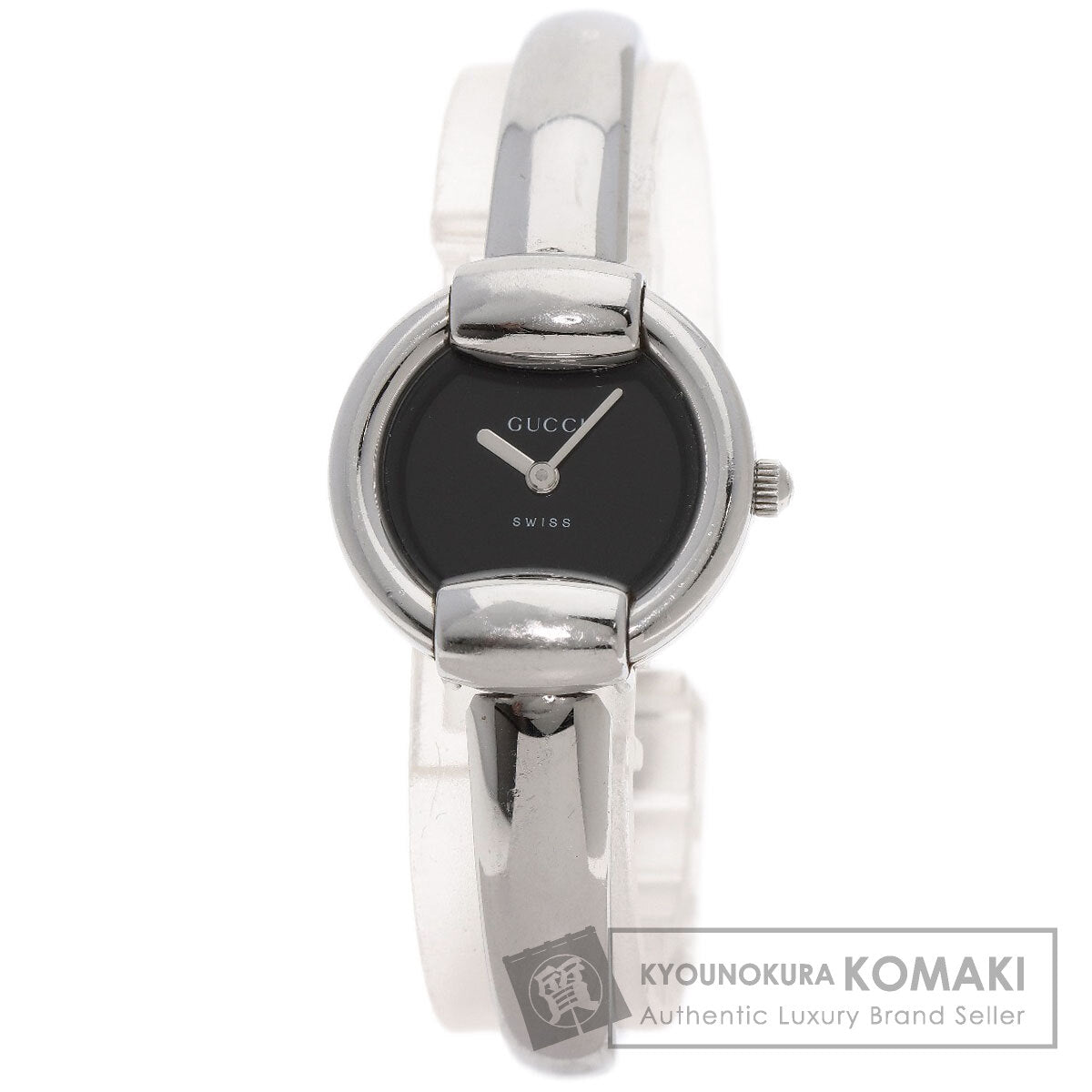 GUCCI Round face Watches 1400L Stainless Steel/Stainless Steel Ladies