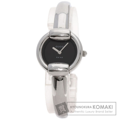 GUCCI Round face Watches 1400L Stainless Steel/Stainless Steel Ladies