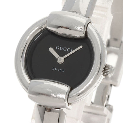 GUCCI Round face Watches 1400L Stainless Steel/Stainless Steel Ladies