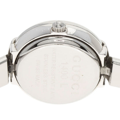 GUCCI Round face Watches 1400L Stainless Steel/Stainless Steel Ladies
