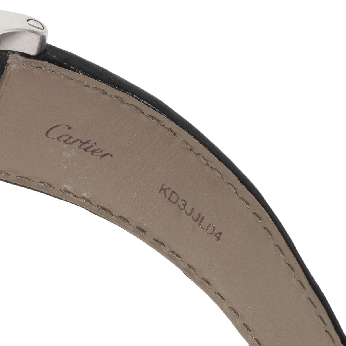 CARTIER Calibur de Cartier Watches W7100014 Stainless Steel/Leather mens