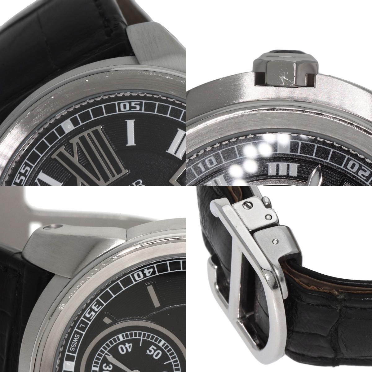 CARTIER Calibur de Cartier Watches W7100014 Stainless Steel/Leather mens