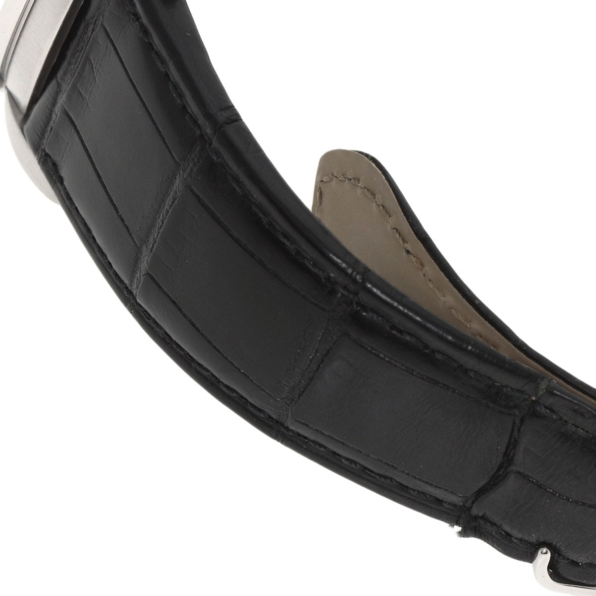 CARTIER Calibur de Cartier Watches W7100014 Stainless Steel/Leather mens