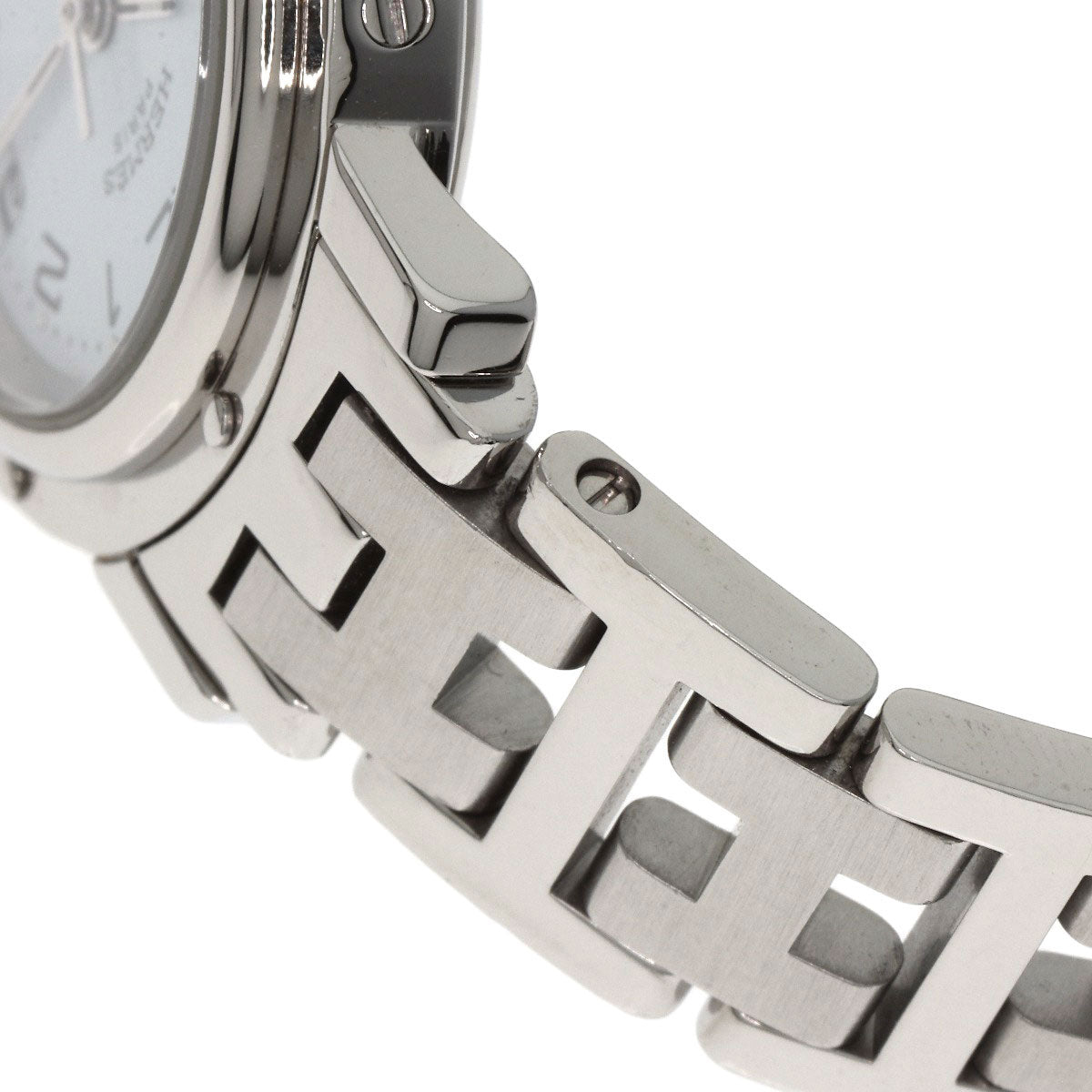 HERMES Clipper Watches CL4.210 Stainless Steel/Stainless Steel Ladies