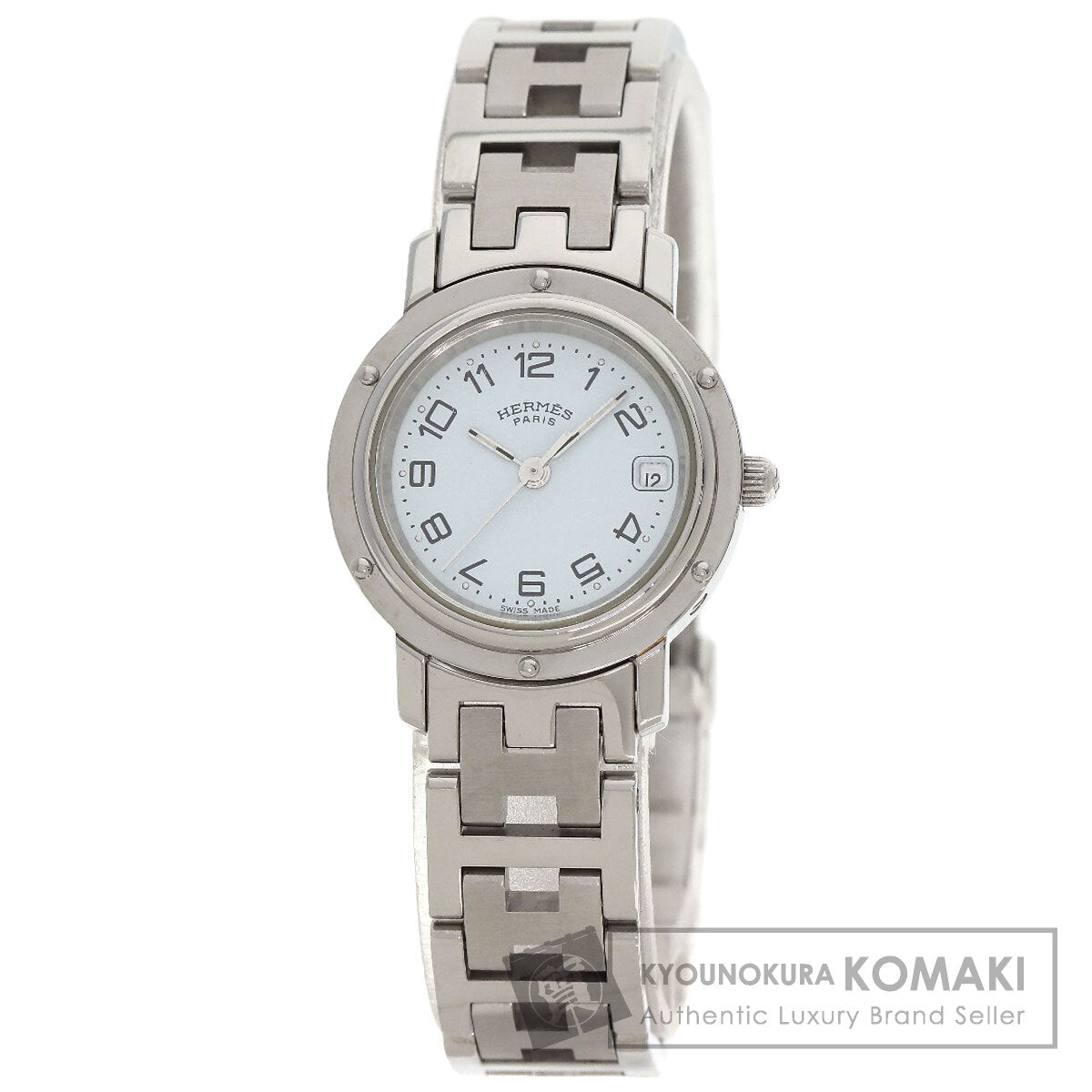 HERMES Clipper Watches CL4.210 Stainless Steel/Stainless Steel Ladies