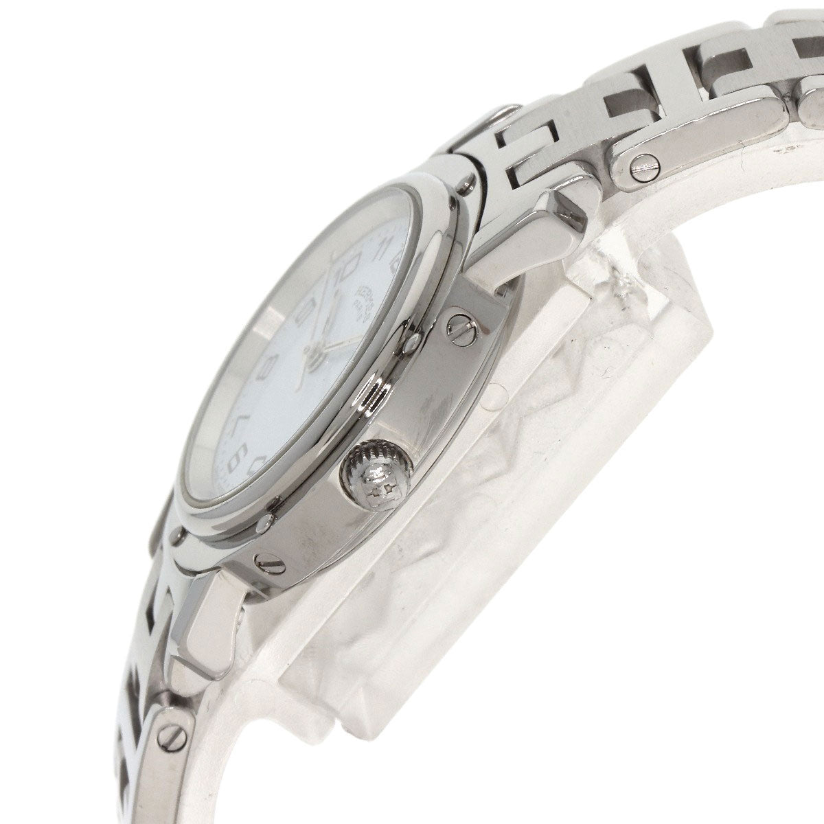 HERMES Clipper Watches CL4.210 Stainless Steel/Stainless Steel Ladies