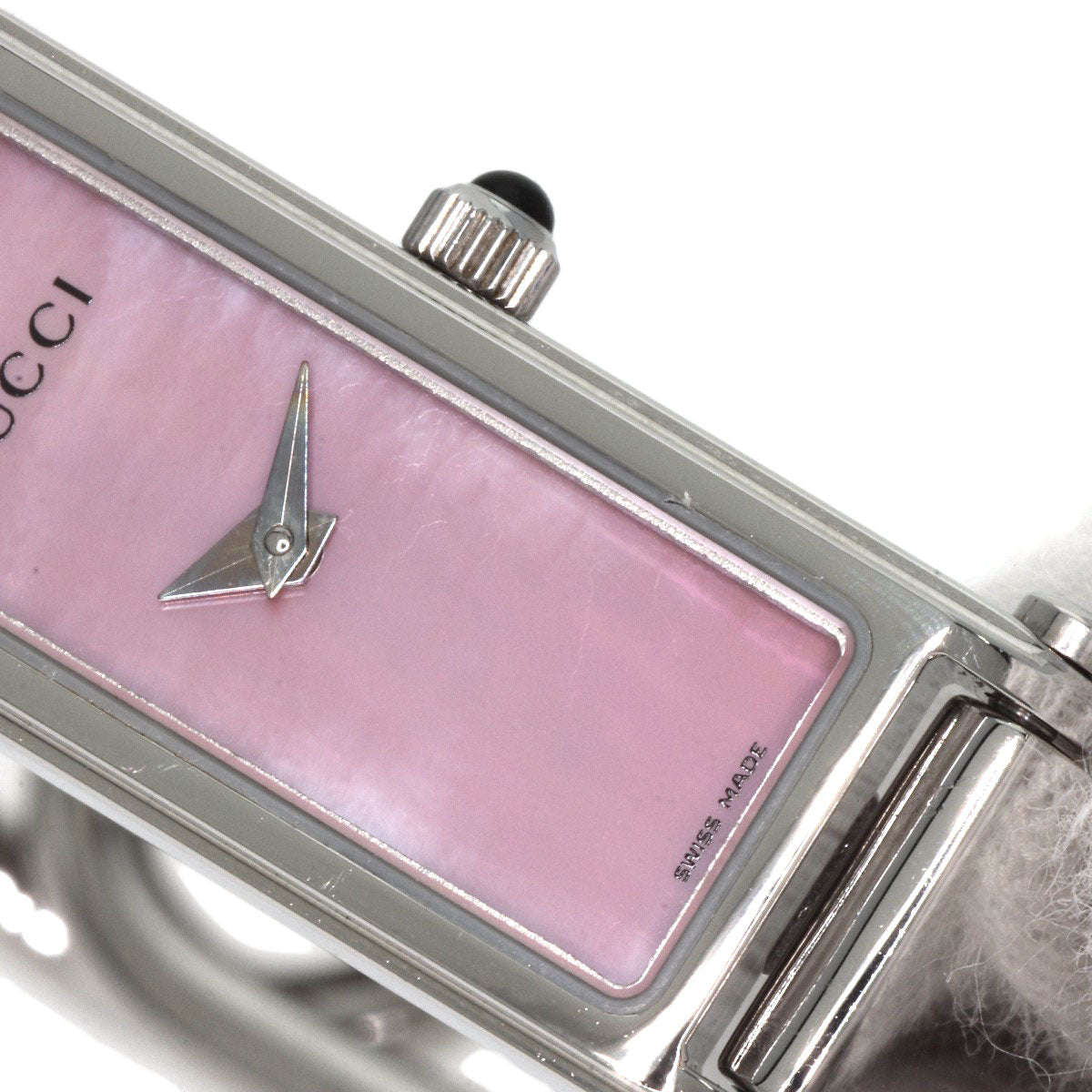 GUCCI Square face Watches 1500L Stainless Steel/Stainless Steel Ladies