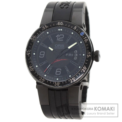 ORIS Day-Date Edition Model Kazuki Nakajima Limited to 1088 pieces worldwide Watches 7613-47 Stainless Steel/Rubber mens