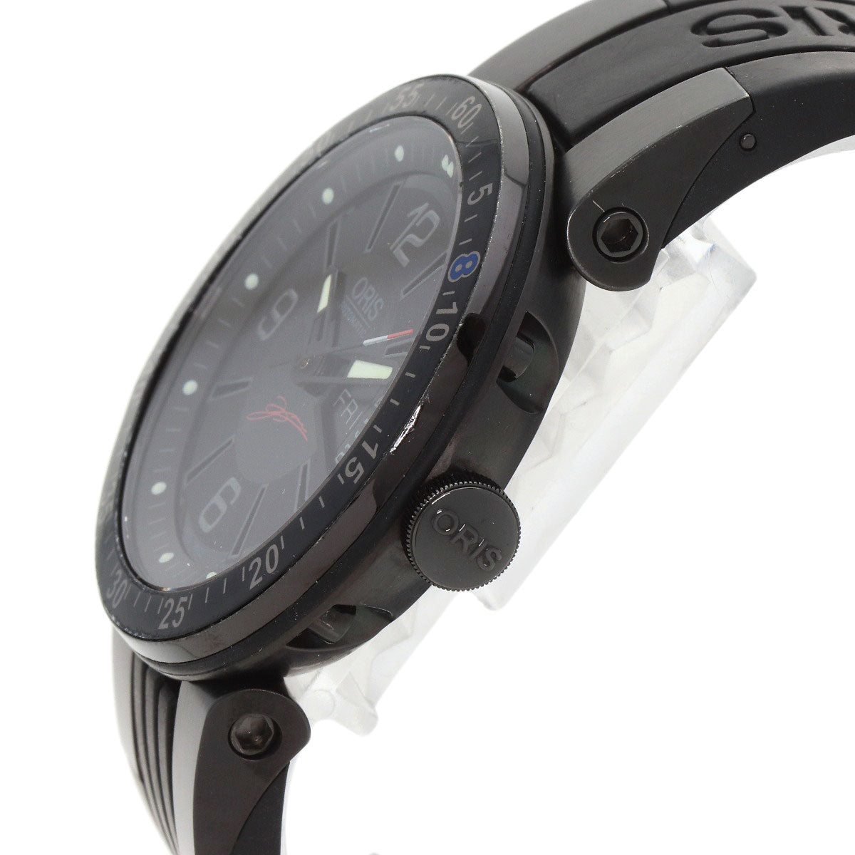 ORIS Day-Date Edition Model Kazuki Nakajima Limited to 1088 pieces worldwide Watches 7613-47 Stainless Steel/Rubber mens