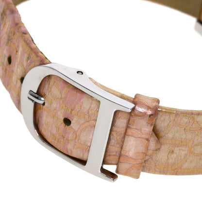 CHRISTIAN DIOR Maris Watches D78-109 Stainless Steel/Leather Ladies