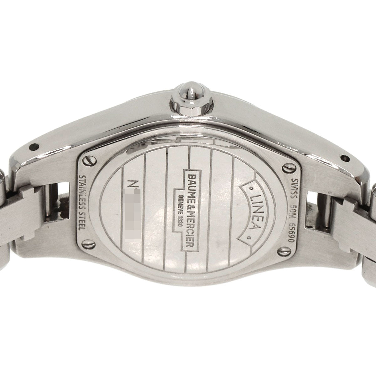 Baume & Mercier Linea Watches MV645204 Stainless Steel/Stainless Steel Ladies