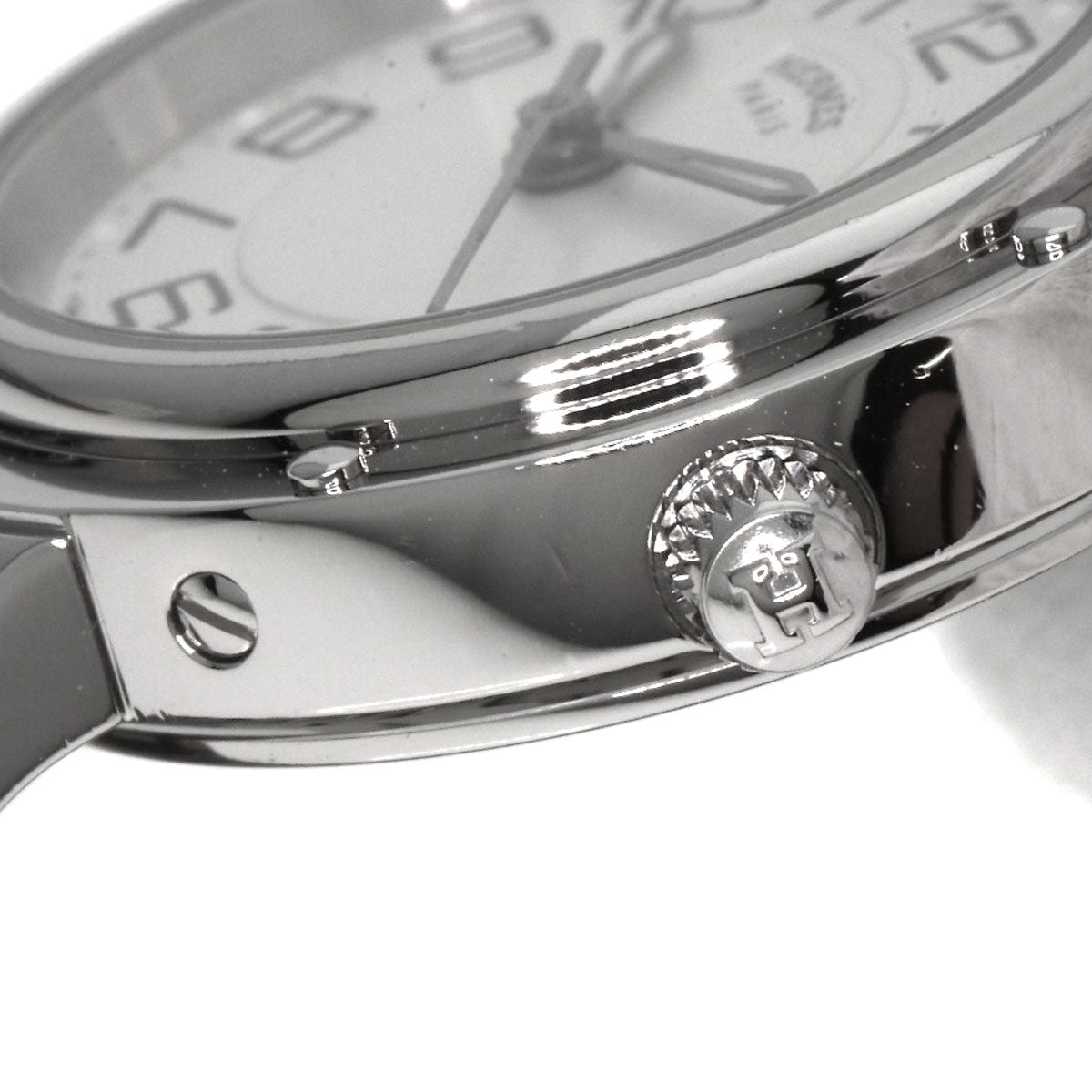HERMES Clipper Classic Watches CP1.210 Stainless Steel/Stainless Steel Ladies
