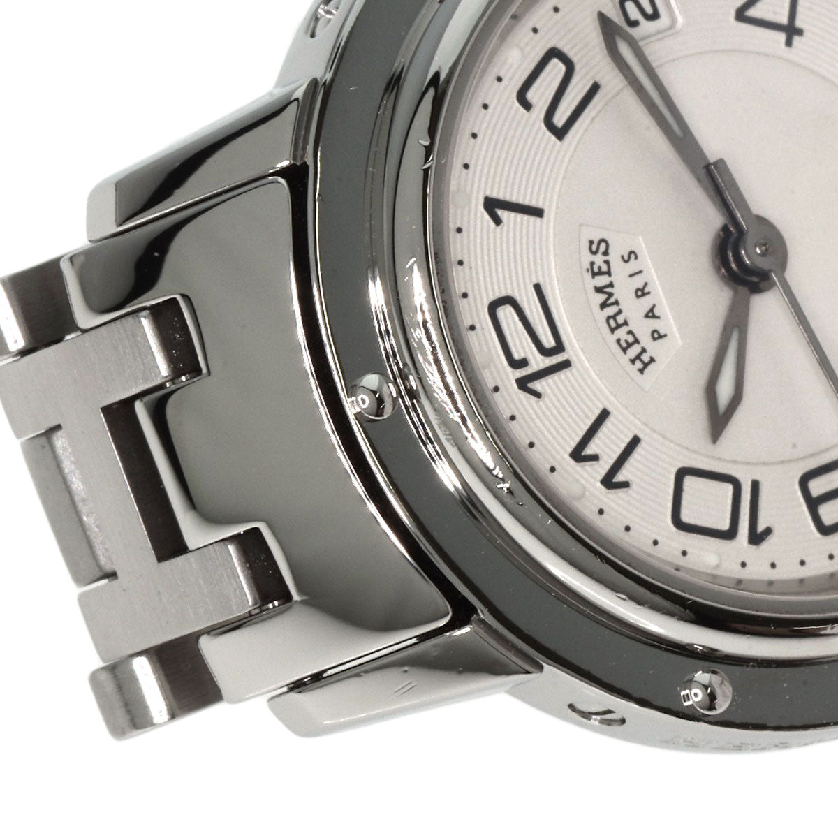 HERMES Clipper Classic Watches CP1.210 Stainless Steel/Stainless Steel Ladies