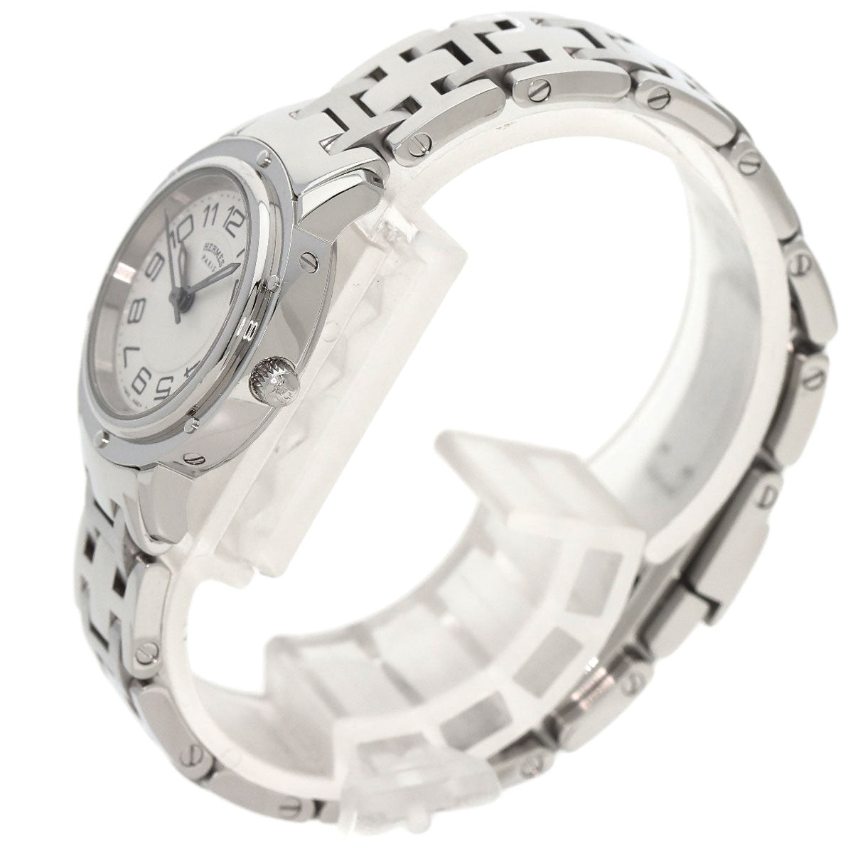 HERMES Clipper Classic Watches CP1.210 Stainless Steel/Stainless Steel Ladies