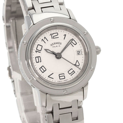 HERMES Clipper Classic Watches CP1.210 Stainless Steel/Stainless Steel Ladies