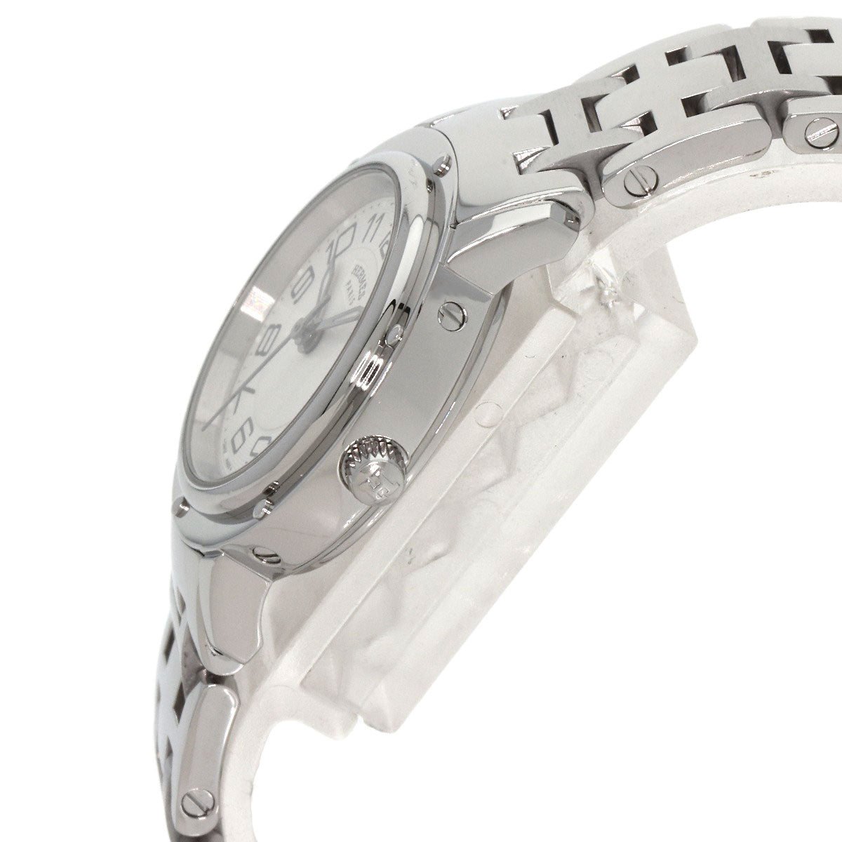 HERMES Clipper Classic Watches CP1.210 Stainless Steel/Stainless Steel Ladies