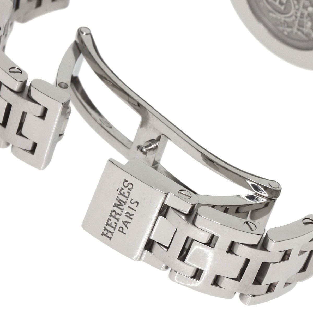 HERMES Clipper Classic Watches CP1.210 Stainless Steel/Stainless Steel Ladies