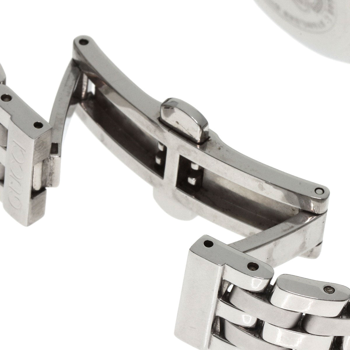 GUCCI Round face Watches 5500L Stainless Steel/Stainless Steel Ladies