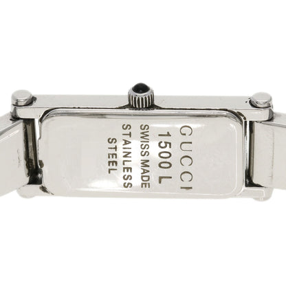 GUCCI 1500L Watches Stainless Steel/Stainless Steel Ladies