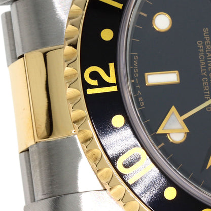 ROLEX GMT master 2 Watches 16713 Stainless Steel/SSxK18YG mens