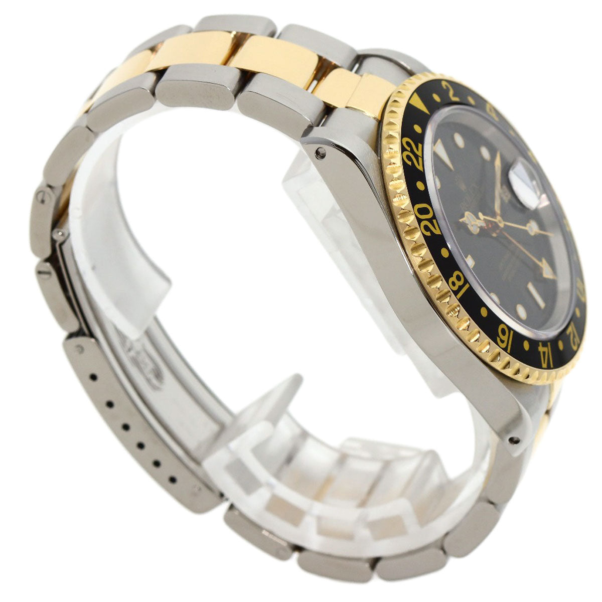 ROLEX GMT master 2 Watches 16713 Stainless Steel/SSxK18YG mens