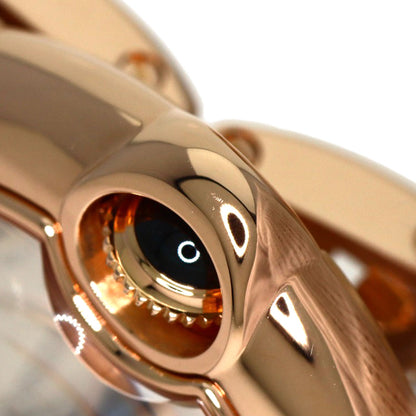 CARTIER Baron Blue 1.1" Watches W69002Z2 K18 Pink Gold/18K Pink Gold Ladies