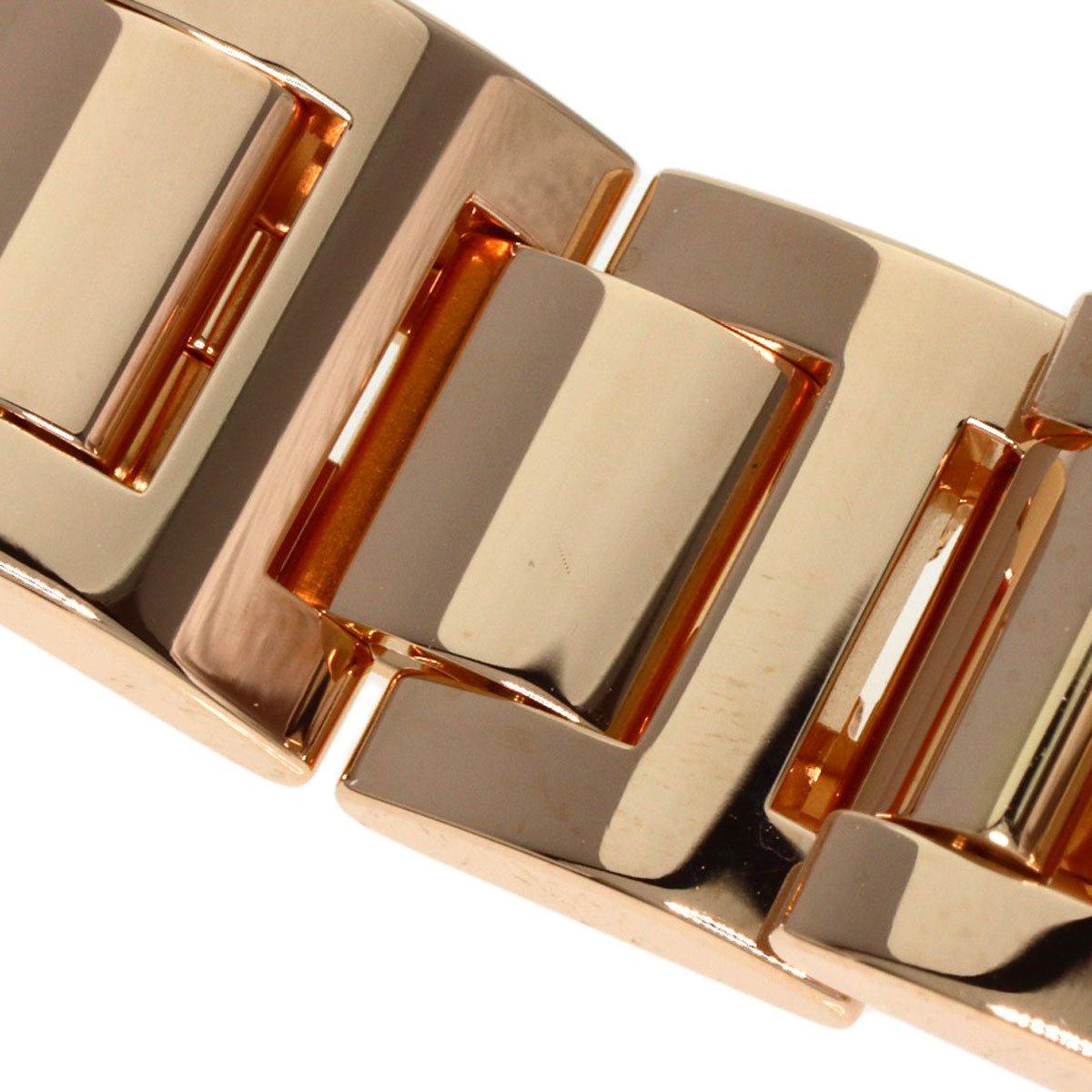 CARTIER Baron Blue 1.1" Watches W69002Z2 K18 Pink Gold/18K Pink Gold Ladies