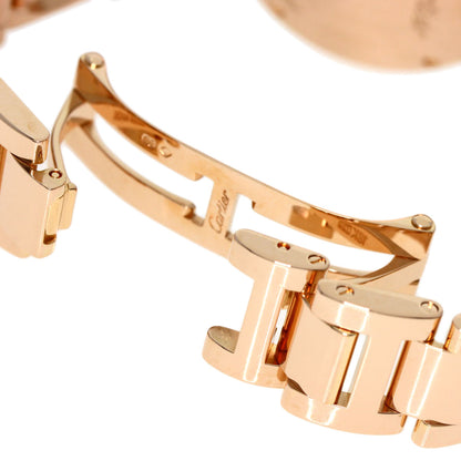 CARTIER Baron Blue 1.1" Watches W69002Z2 K18 Pink Gold/18K Pink Gold Ladies