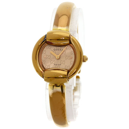 GUCCI Round face Watches 1400L PGP/PGP Ladies