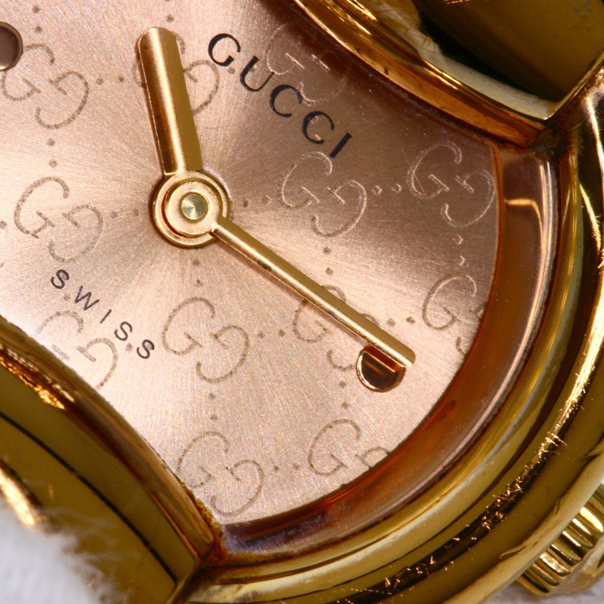 GUCCI Round face Watches 1400L PGP/PGP Ladies