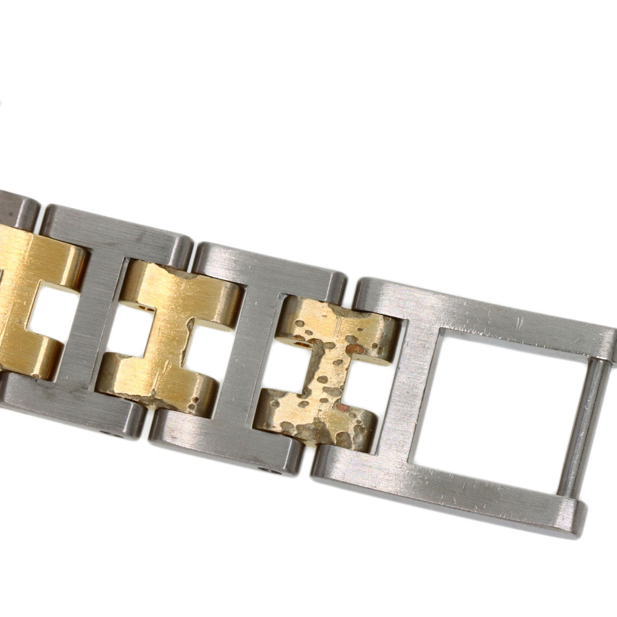 HERMES Arceau Watches Stainless Steel/SSxGP Ladies