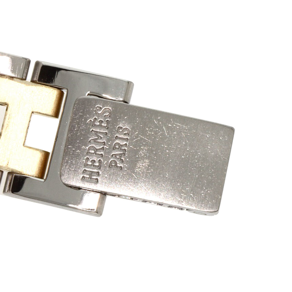 HERMES Arceau Watches Stainless Steel/SSxGP Ladies