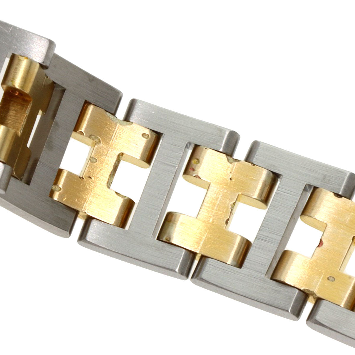 HERMES Arceau Watches Stainless Steel/SSxGP Ladies