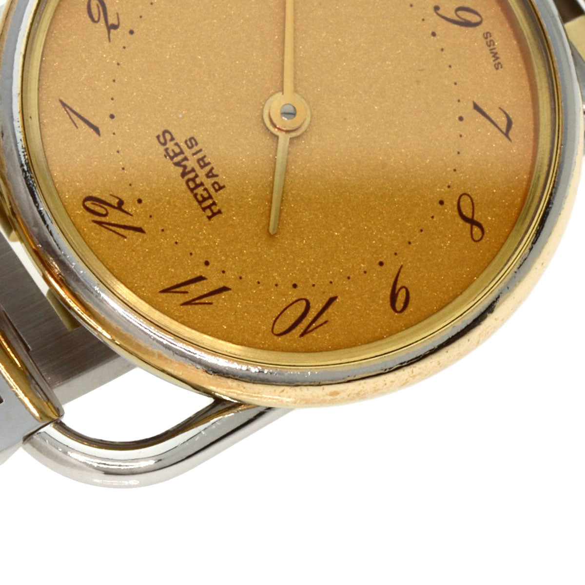 HERMES Arceau Watches Stainless Steel/SSxGP Ladies