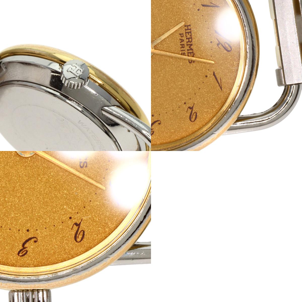 HERMES Arceau Watches Stainless Steel/SSxGP Ladies