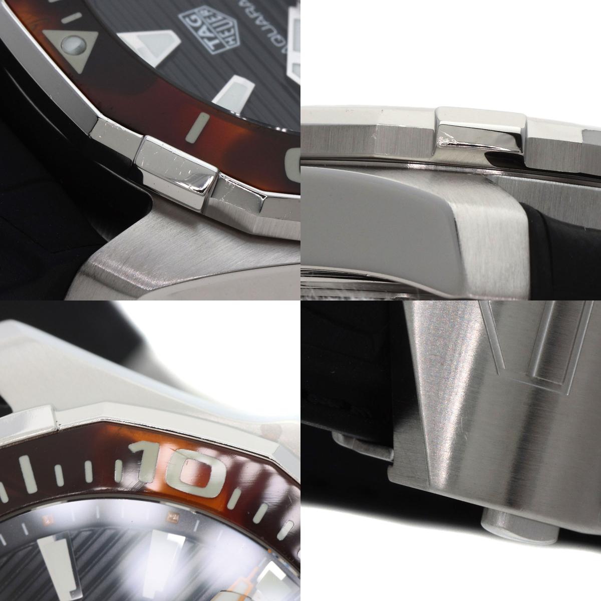 TAG HEUER Aqua Racer Caliber 5 Watches WAY201N Stainless Steel/Rubber mens