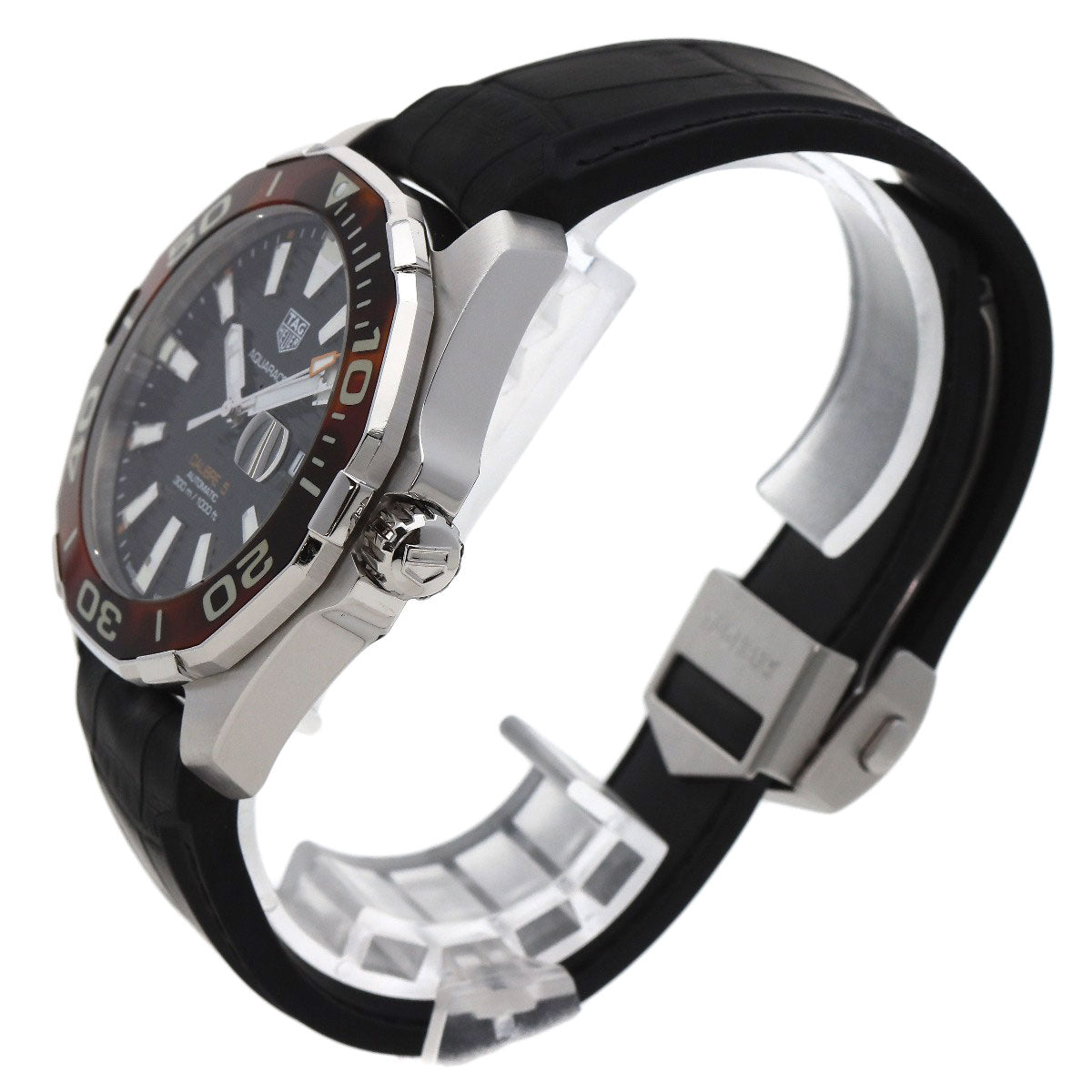 TAG HEUER Aqua Racer Caliber 5 Watches WAY201N Stainless Steel/Rubber mens
