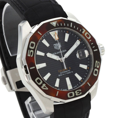 TAG HEUER Aqua Racer Caliber 5 Watches WAY201N Stainless Steel/Rubber mens