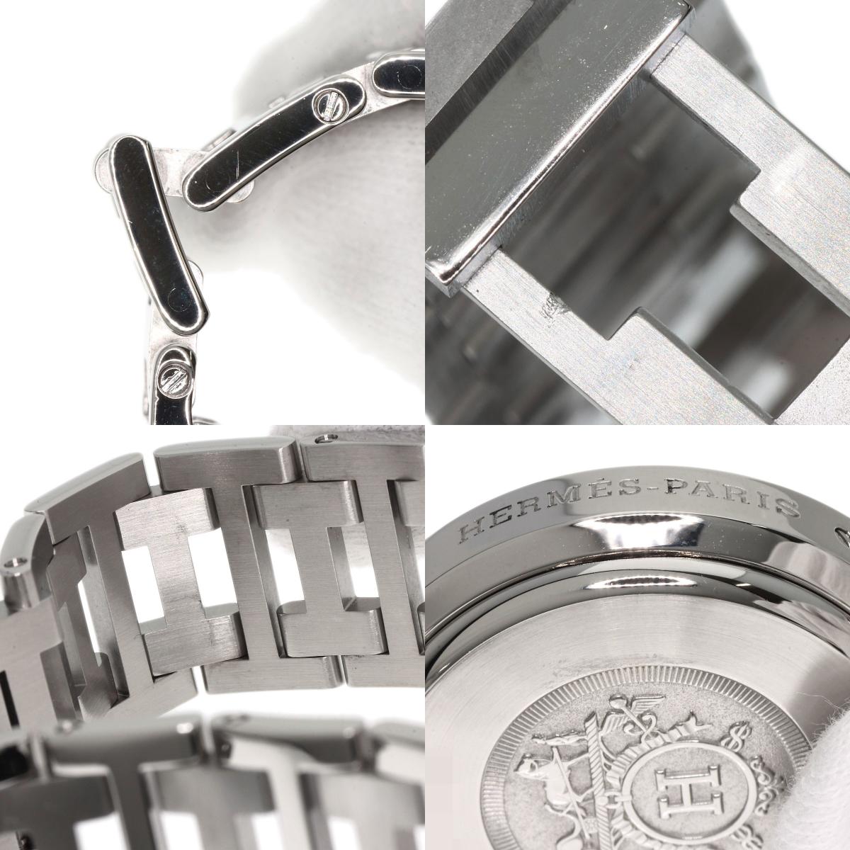 HERMES Clipper Chronograph Watches CL1.910 Stainless Steel/Stainless Steel mens