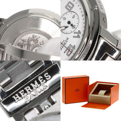 HERMES Clipper Chronograph Watches CL1.910 Stainless Steel/Stainless Steel mens