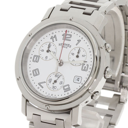 HERMES Clipper Chronograph Watches CL1.910 Stainless Steel/Stainless Steel mens