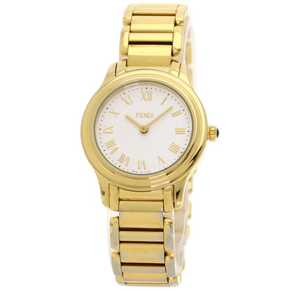 FENDI Round face Watches 25000L Gold Plated/Gold Plated Ladies