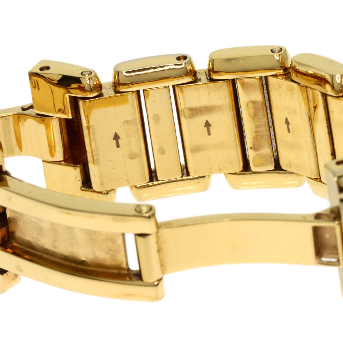 FENDI Round face Watches 25000L Gold Plated/Gold Plated Ladies