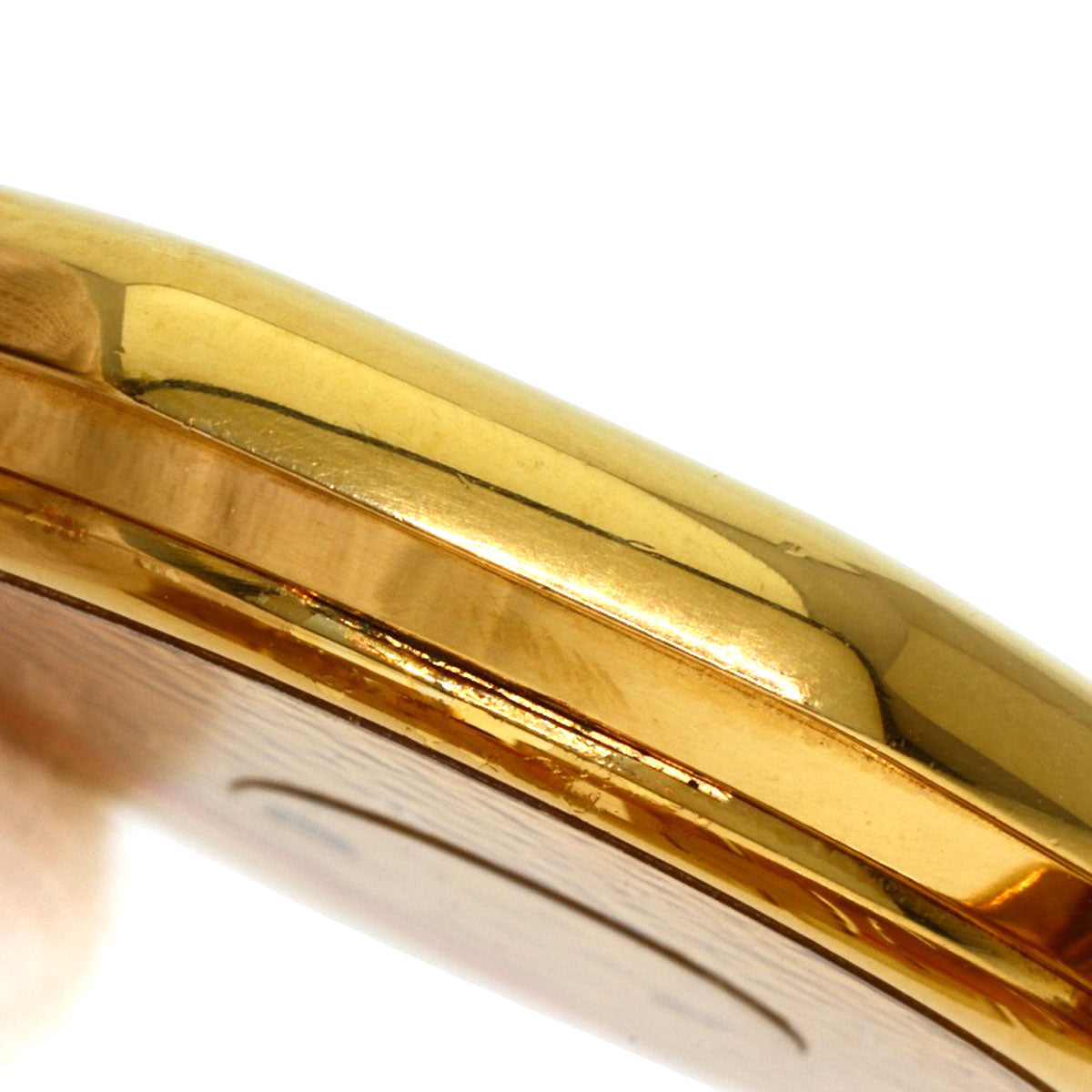 CHRISTIAN DIOR Octagon Watches 25.154 Gold Plated/Gold Plated mens