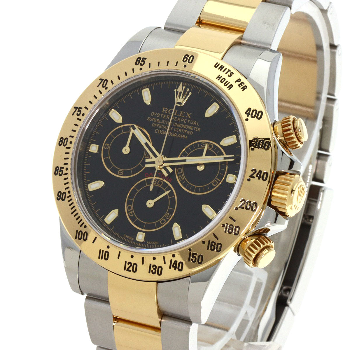 ROLEX Cosmograph Daytona Watches 116523 Stainless Steel/SSxK18YG mens